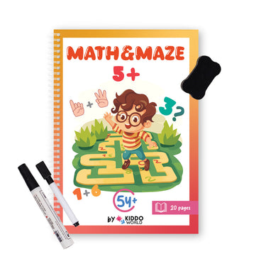Magic Maze Adventure | Spelenderwijs leren en ontdekken – Educatief doolhofwerkboek voor kinderen